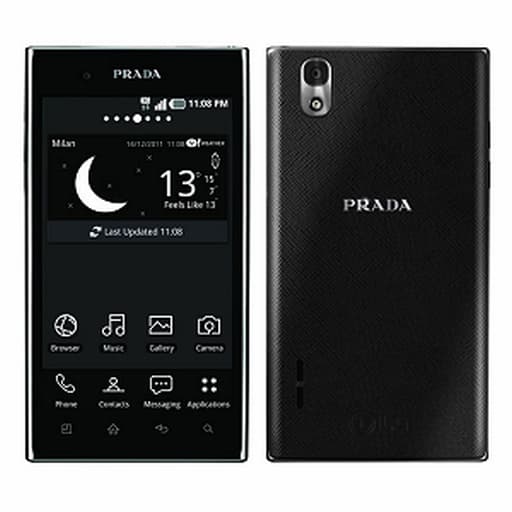 美品 ドコモ プラダフォン PRADA phone  L-02D 送料込み