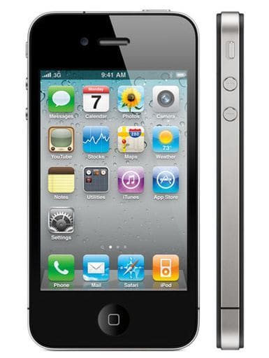 美品 iPhone4 MC605CH 黒 16GB アイフォーン