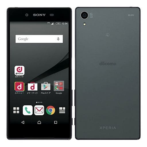 駿河屋 -<中古>スマートフォン Xperia Z5 SO-01H (グラファイト ...