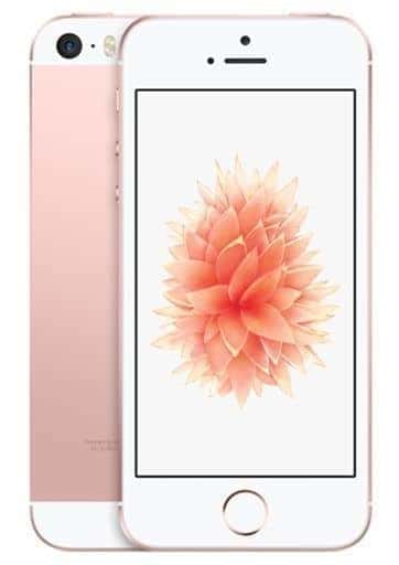 iPhoneSE ピンクrose gold simフリー UQモバイル 32GB