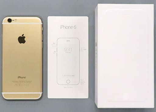 駿河屋 -<中古>iPhone6 64GB (au/ゴールド) [MG4J2J/A](状態：USB ...