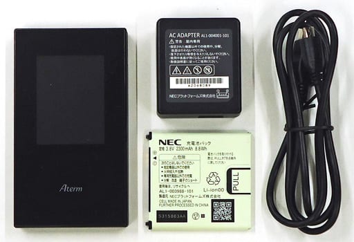 駿河屋 -<中古>モバイルルーター Aterm MR04LN (simフリー/クレードル ...