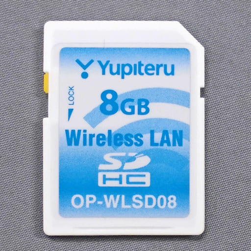 ユピテル レーダー探知機用 無線LAN機能付SDカード