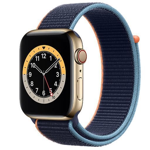 駿河屋 -<中古>Apple Watch Series6 GPS+Cellularモデル 44mm(ゴールド