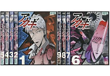 駿河屋 -<中古>闘牌伝説アカギ 単巻全9巻セット(アニメ)
