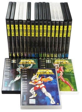 聖闘士星矢　全19巻　dvd