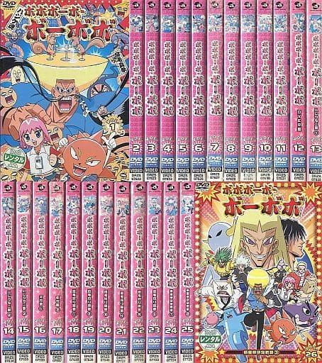 駿河屋 -<中古>ボボボーボ・ボーボボ 単巻全26巻セット(アニメ)