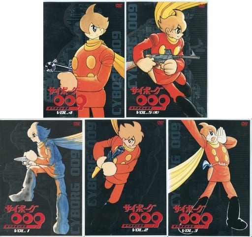 超特価SALE開催! サイボーグ009 1968 DVD 全5巻セット アニメ