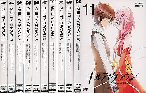 GUILTY CROWN/ギルティ・クラウン【DVD】全11巻セット