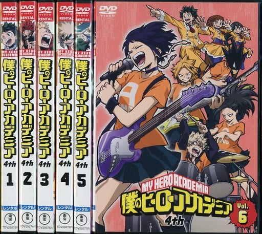 駿河屋 -<中古>僕のヒーローアカデミア 4th 単巻全6巻セット(アニメ) 駿河屋 -<中古>僕のヒーローアカデミア 4th 単巻全6巻セット(アニメ)