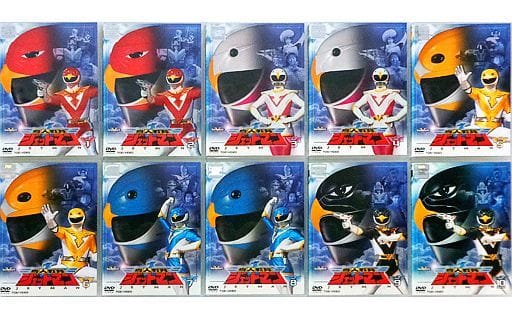 当時物 鳥人戦隊ジェットマン DVD 10枚入り 5巻セット 初回版