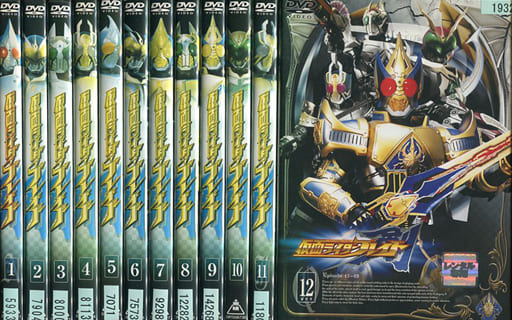 駿河屋 -<中古>仮面ライダー剣(ブレイド) 単巻全12巻セット(特撮)