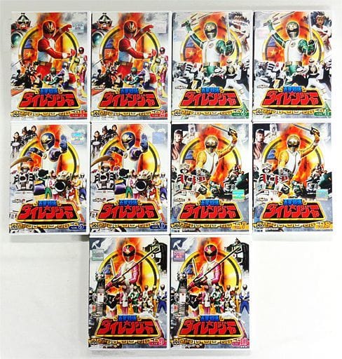 レンタルアップ  五星戦隊ダイレンジャー　DVD全巻セット