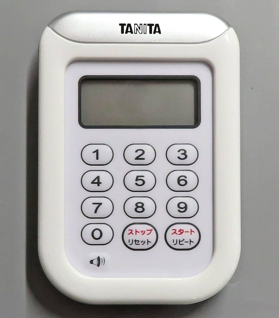 タニタ 丸洗いタイマー100分計 (ホワイト) [TD-378-WH]