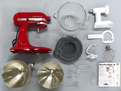 駿河屋 -<中古>KitchenAid スタンドミキサー (レッド) [9KSM160FGER
