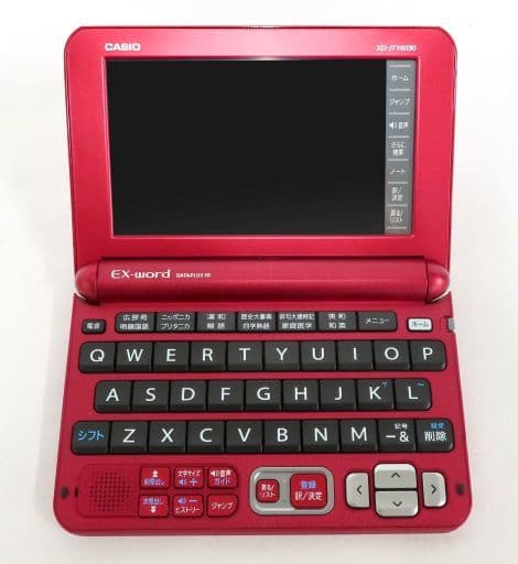 駿河屋 -<中古>CASIO 電子辞書 EX-word DATEPLUS10(ルージュレッド)[XD ...