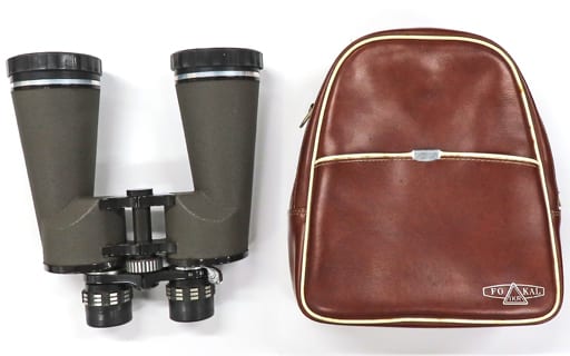 無地・新色登場! 美品【FOKAL IKR】双眼鏡ZOOM7×-15×35 ポーチ付き