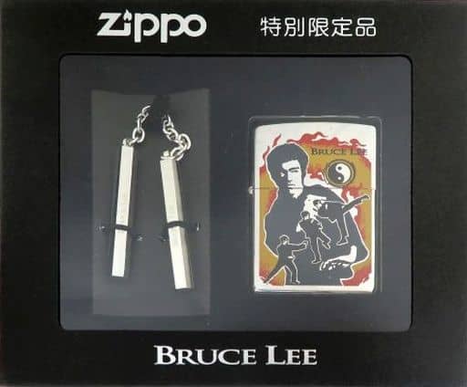 駿河屋 -<中古>ブルース・リー(シルバー/炎) ZIPPOライター 特別限定品