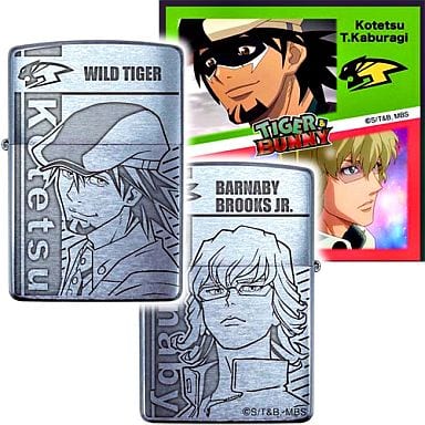 がございま 未使用 ZIPPO TIGER&BUNNY お手入れクロス付 虎徹