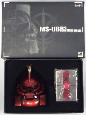 駿河屋 -<中古>MS-06S シャア専用ザクVer. ジッポースタンドセット