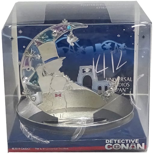 駿河屋 中古 江戸川コナン 怪盗キッド ピアス ジュエリースタンドセット リアル脱出ゲーム 名探偵コナン 名探偵コナン ザ エスケープ 紺青の序幕 ユニバーサル スタジオ ジャパン限定 シルバー 装飾品