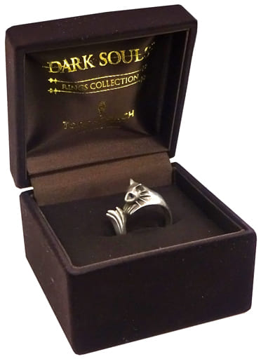 駿河屋 中古 銀猫の指輪 メンズsサイズ 17号 Dark Souls ダークソウル Torch Torch シルバー 装飾品