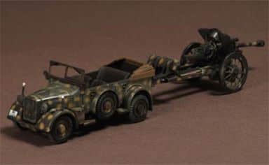 駿河屋 -<新品/中古>1/72 ホルヒ Kfz15 中型軍用車&10.5cm FH18M 軽