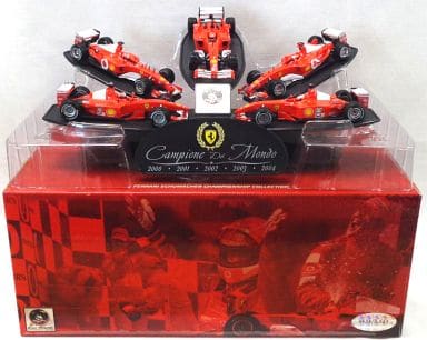 駿河屋 -<中古>1/43 FERRARI SCHUMACHER CHAMPIONSHIP COLLECTION 5台 ...