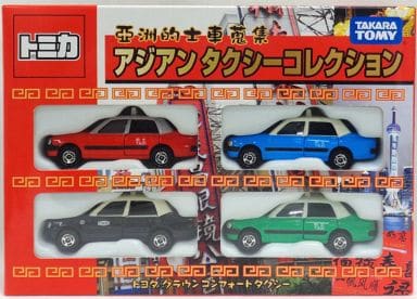 駿河屋 -<中古>アジアンタクシーコレクション 4台セット 「トミカ