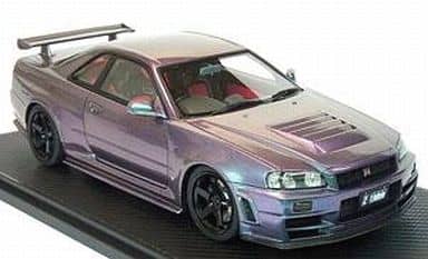 イグニッションモデルIG0009 ニスモR34 GT-R Z-tune パープル