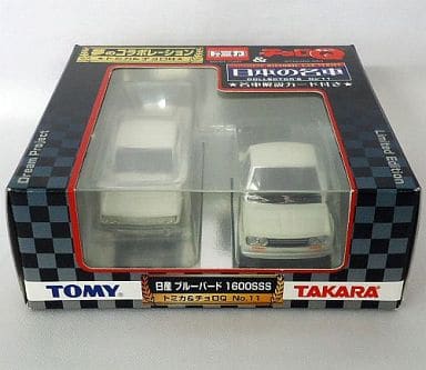 駿河屋 -<中古>日産 ブルーバード 1600SSS(ホワイト) 2台セット