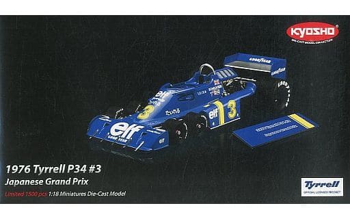 駿河屋 -<中古>1/18 ティレルP34 1976 JAPAN GP #3 (ブルー) 1500台