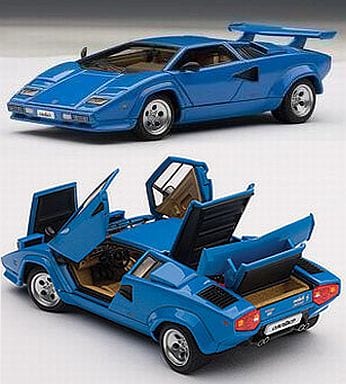 駿河屋 -<新品/中古>1/43 ランボルギーニ カウンタック5000S ブルー