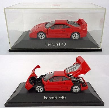 駿河屋 -<中古>1/43 フェラーリ F40 (レッド) [1000]（モデルカー）