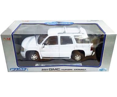 駿河屋 -<中古>1/18 GMC ユーコン デナリ 2001 ホワイト （モデルカー）