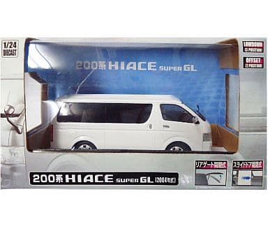 駿河屋 -<中古>1/24 200系ハイエース SUPER GL 2004年式(ホワイト ...