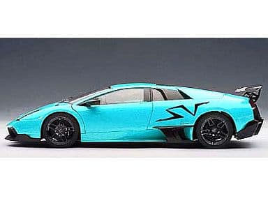 ランボルギーニ ムルシエラゴ ターコイズブルー 1/18 LP670-4 SV-