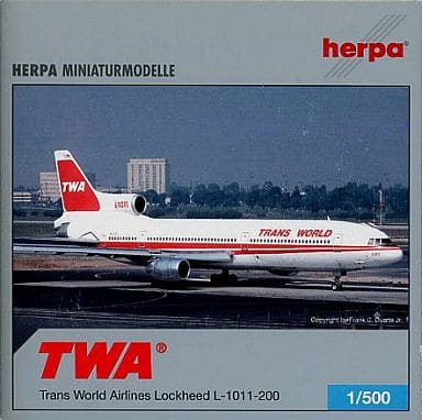 駿河屋 - 【買取】1/500 Lockheed L-1011-200 TWA [515016]（モデルカー）