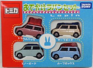 駿河屋 -<中古>1/59 おでかけラパンセット(4台セット) 「トミカ