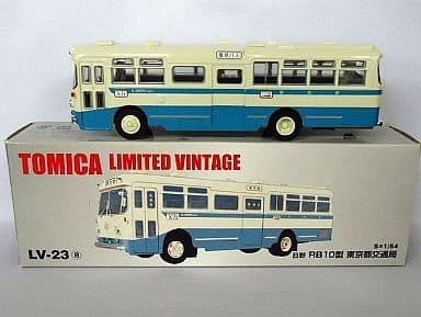 駿河屋 -<中古>1/64 TLV-23a 日野 RB10型 東京都交通局(ホワイト ...