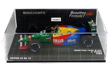 駿河屋 -<中古>1/43 BENETTON FORD B189 1989 RIELLO #20(ブルー