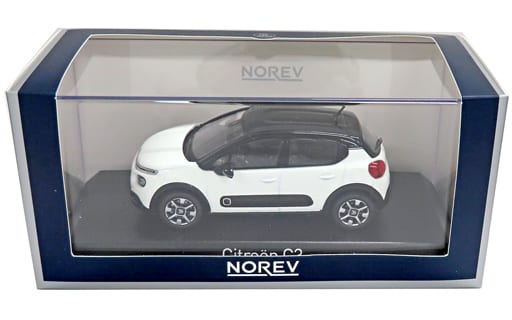 駿河屋 -<中古>1/43 シトロエン C3 2016 Banquise(ホワイト×ブラック