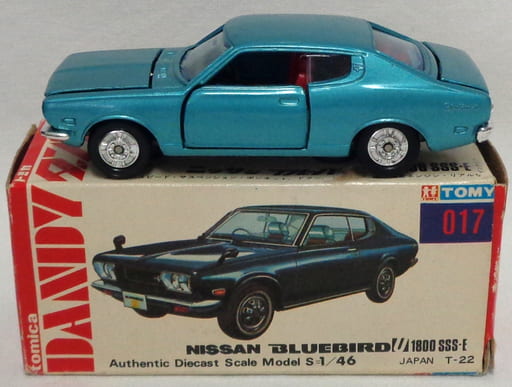駿河屋 -<中古>1/46 ニッサン ブルーバード U 1800 SSS-E(ライトブルー