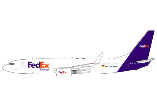 Gemini Jets FedEx フェデックス 737-800F-