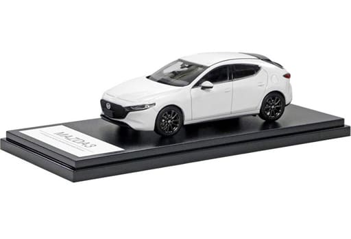 駿河屋 -<中古>1/43 MAZDA3 FASTBACK 2019(スノーフレイクホワイト