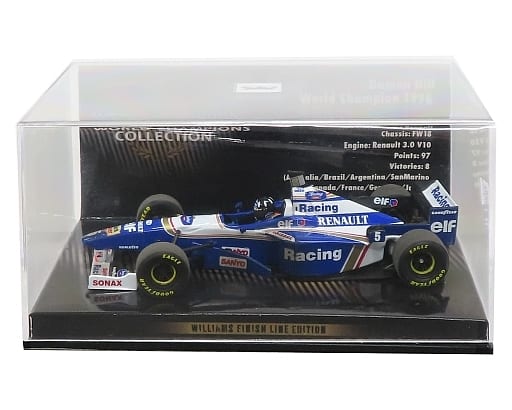 ミニチャンプス 1/18 1996年 ウィリアムズルノーFW18 デーモンヒル