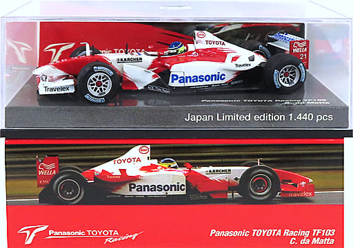 駿河屋 - 【買取】1/43 Panasonic Toyota Racing TF103 C.da Matta #21 ...
