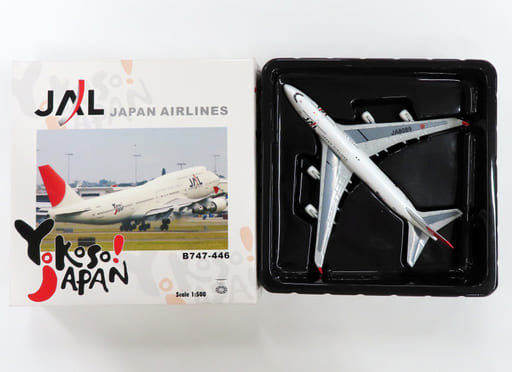 駿河屋 -<中古>1/500 JAL JAPAN AIRLINES YOKOSO! JAPAN B747-446
