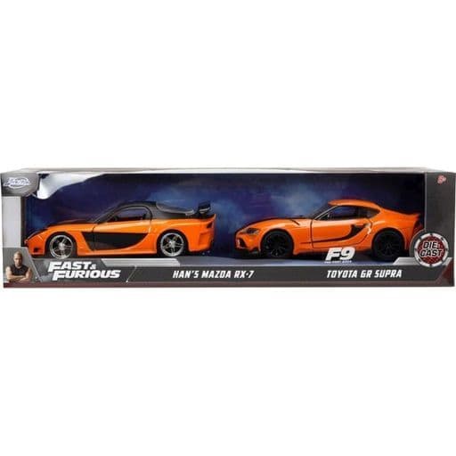 駿河屋 -<新品/中古>1/32 ハン マツダ RX7/トヨタ スープラ(オレンジ