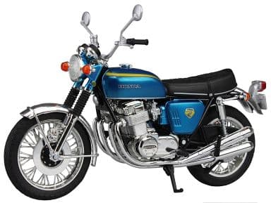 スカイネット 1/12 完成品バイク Honda CB750FOUR (K0) キャンディブルー